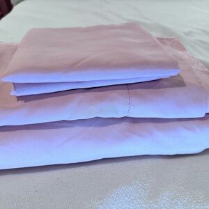 Mainstays Blush Pink Queen size Sheet Set Microfiber